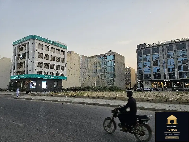200 Sq. Yd. Commercial Building (Brand New, Unit 2) in DHA Phase 8 For Rent in DHA Phase 8 Karachi — Property by Humaiz Architectural Asset