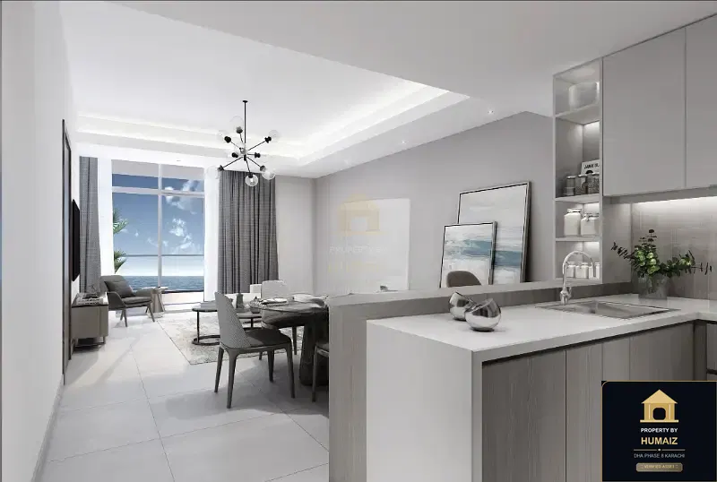 3-Bedroom Luxury Apartment (Sea Facing, 5 Bath, Suite 39) at HMR Waterfront For Sale in DHA Phase 8 Karachi — Property by Humaiz Architectural Asset