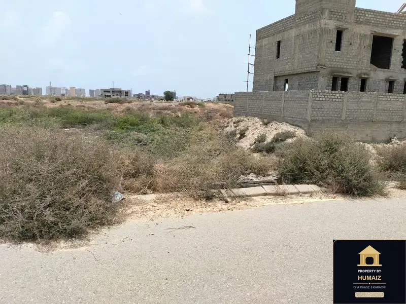 1,000 Sq. Yd. Residential Plot (West Open, Parcel 4) in Zone D For Sale in DHA Phase 8 Karachi — Photograph 5