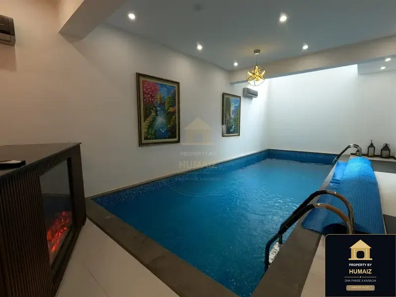 500 Sq. Yd. 5-Bedroom Luxury Villa (Private Pool, 5 Bath, Residence 39) in DHA Phase 8 For Sale in DHA Phase 8 Karachi — Photograph 28