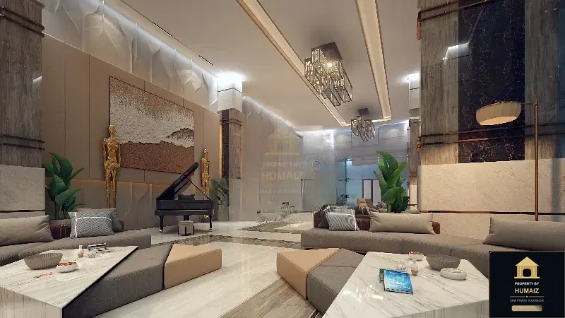 2-Bedroom Luxury Apartment (Sea Facing, 2 Bath, Suite 28) at HMR Waterfront For Sale in DHA Phase 8 Karachi — Photograph 42