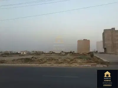 100 Sq. Yd. Commercial Plot (Corner, Parcel 63) on Peninsula Commercial For Sale in DHA Phase 8 Karachi — Photograph 4