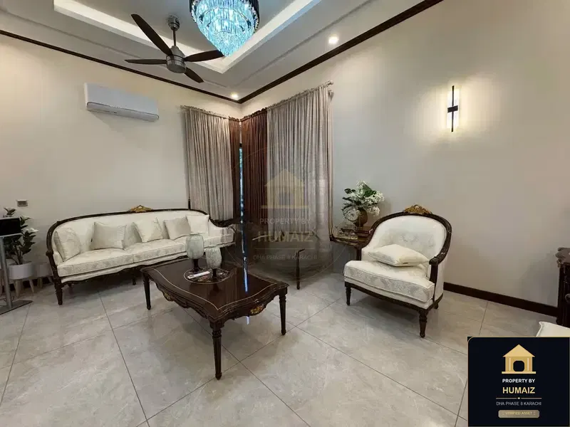 500 Sq. Yd. 5-Bedroom Luxury Villa (West Open, 5 Bath, Residence 20) in DHA Phase 8 For Sale in DHA Phase 8 Karachi — Photograph 6