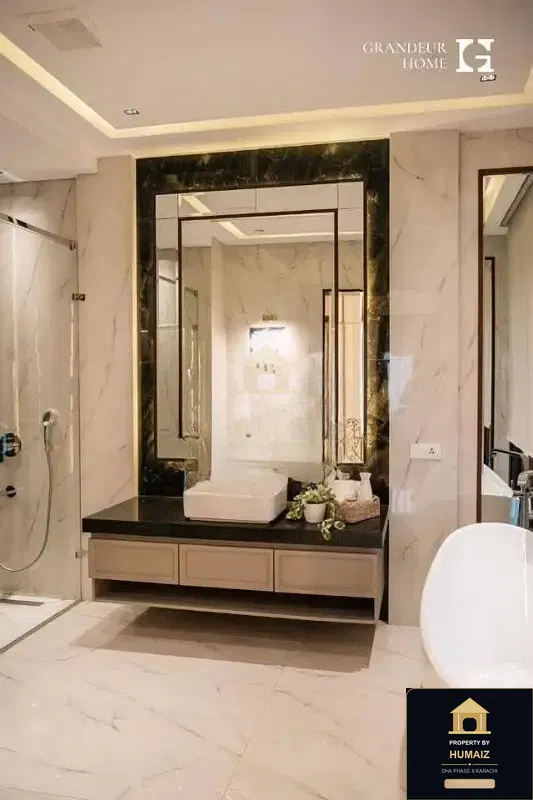 1,000 Sq. Yd. 6-Bedroom Luxury Villa (Private Pool, 6 Bath, Residence 17) in Zone A For Sale in DHA Phase 8 Karachi — Photograph 30