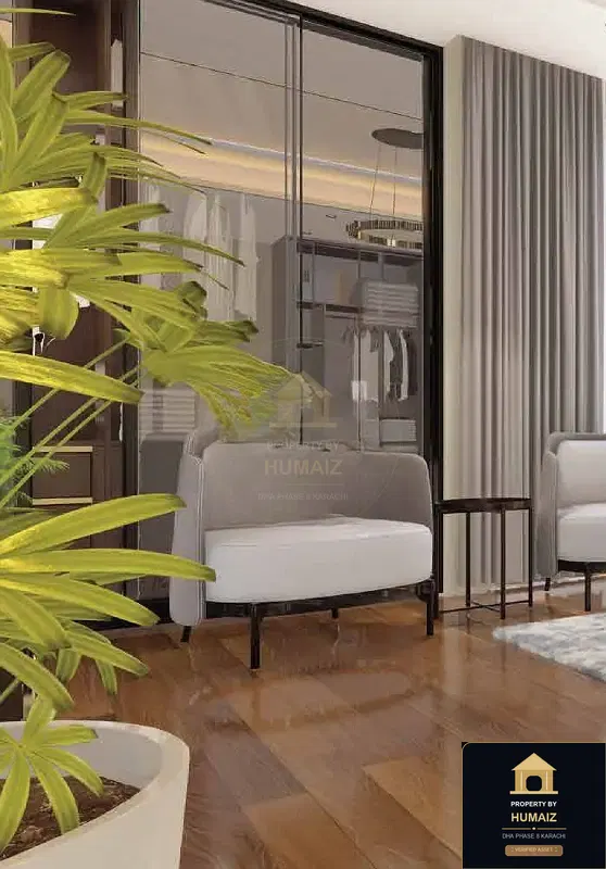 3-Bedroom Luxury Apartment (Sea Facing, 3 Bath, Suite 2) at HMR Waterfront For Sale in DHA Phase 8 Karachi — Photograph 6
