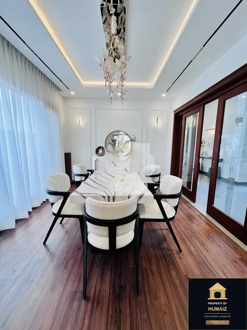500 Sq. Yd. 5-Bedroom Luxury Villa (West Open, 6 Bath, Residence 13) in DHA Phase 8 For Sale in DHA Phase 8 Karachi — Photograph 9