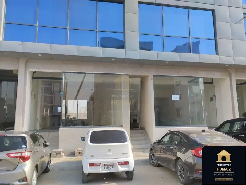 100 Sq. Yd. Commercial Retail Shop (Basement, 1 Bath, Unit 1) on Al-Murtaza Commercial For Sale in DHA Phase 8 Karachi — Photograph 5
