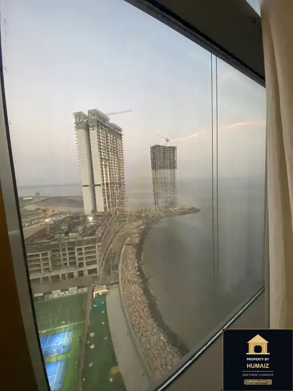 3-Bedroom Luxury Apartment (Sea Facing, 5 Bath, Suite 4) at Reef Towers For Rent in DHA Phase 8 Karachi — Property by Humaiz Architectural Asset