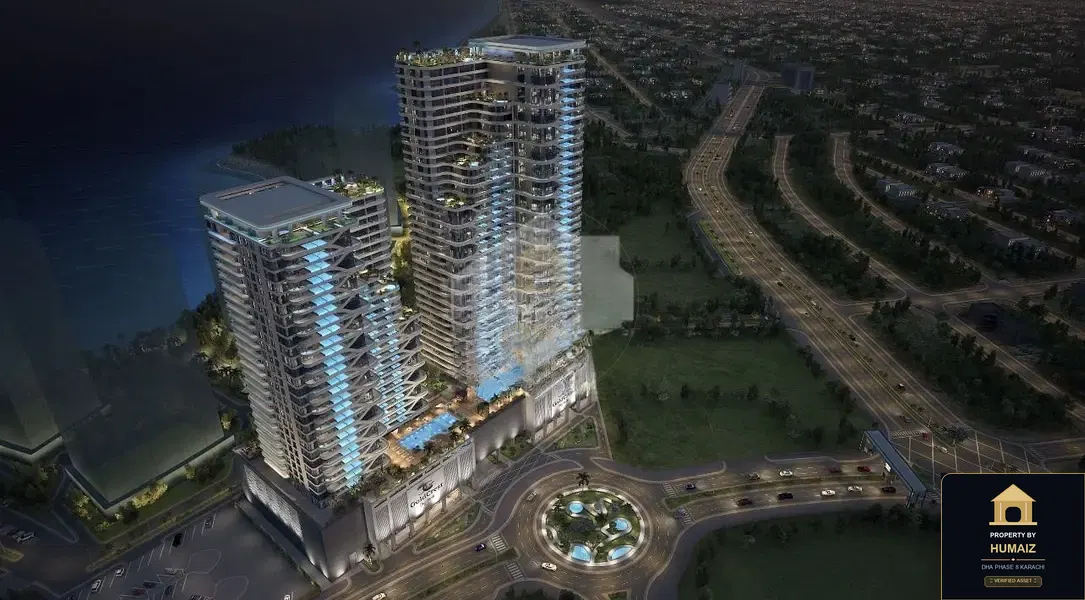3-Bedroom Luxury Apartment (Corner, 4 Bath, Suite 62) at HMR Waterfront For Sale in DHA Phase 8 Karachi — Photograph 16