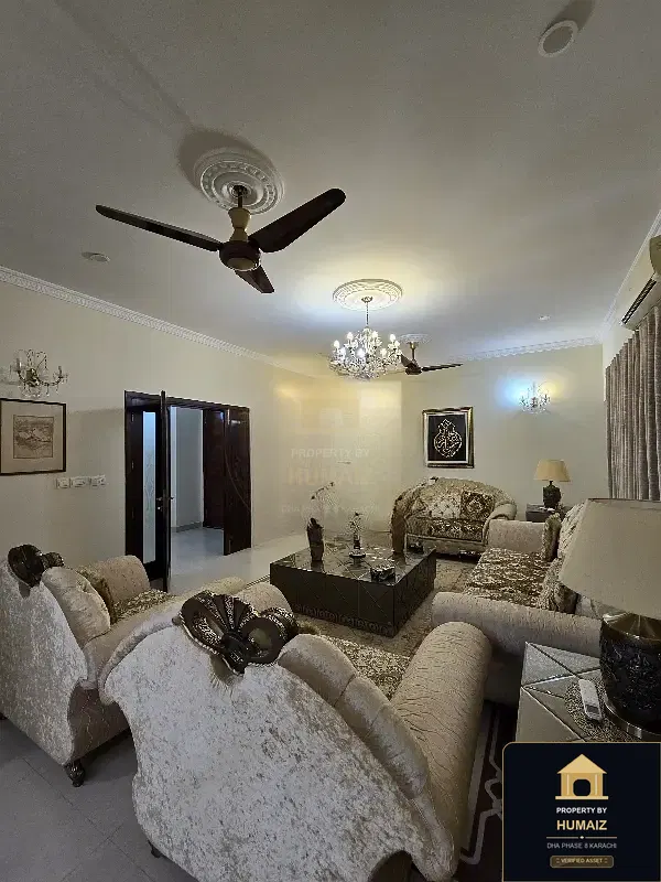 500 Sq. Yd. 5-Bedroom Luxury Villa (Basement, 6 Bath, Residence 3) on Zulfiqar Commercial For Sale in DHA Phase 8 Karachi — Photograph 2