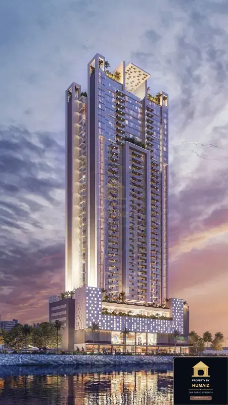 1-Bed Duplex Residence at Panorama For Sale in DHA Phase 8 Karachi — Photograph 6