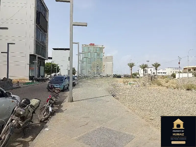 200 Sq. Yd. Commercial Plot (Parcel 21) on Al-Murtaza Commercial For Sale in DHA Phase 8 Karachi — Photograph 2