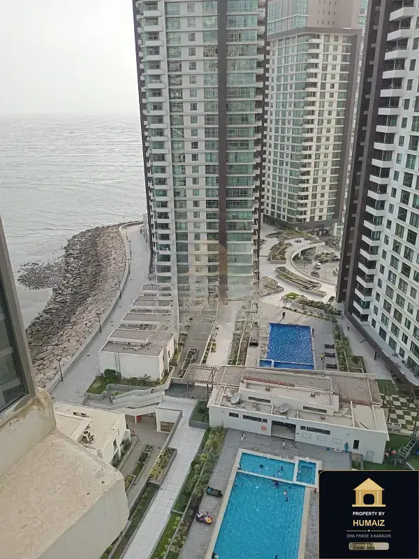 4-Bedroom Luxury Apartment (Sea Facing, 6 Bath, Suite 2) at Reef Towers For Rent in DHA Phase 8 Karachi — Photograph 2