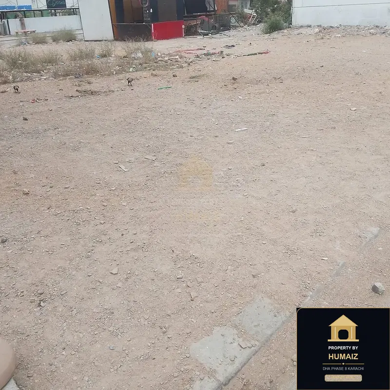 100 Sq. Yd. Commercial Plot (Parcel 7) on Zulfiqar Commercial For Sale in DHA Phase 8 Karachi — Property by Humaiz Architectural Asset