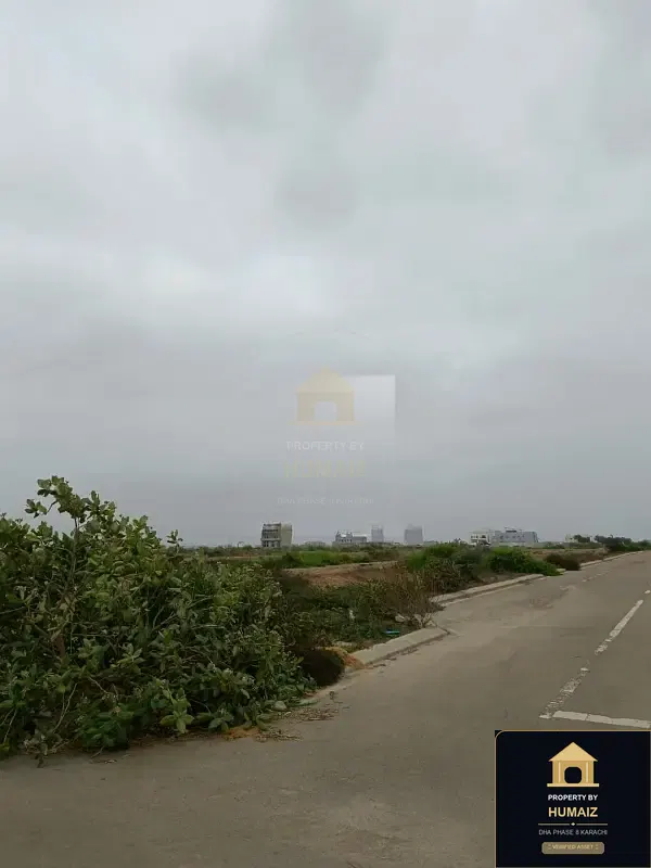 400 Sq. Yd. Commercial Plot (Parcel 1) on Peninsula Commercial For Sale in DHA Phase 8 Karachi — Property by Humaiz Architectural Asset