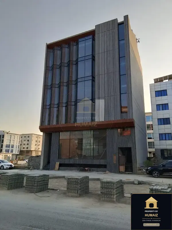 200 Sq. Yd. Corporate Office Space (Unit 1) on Al-Murtaza Commercial For Rent in DHA Phase 8 Karachi — Property by Humaiz Architectural Asset