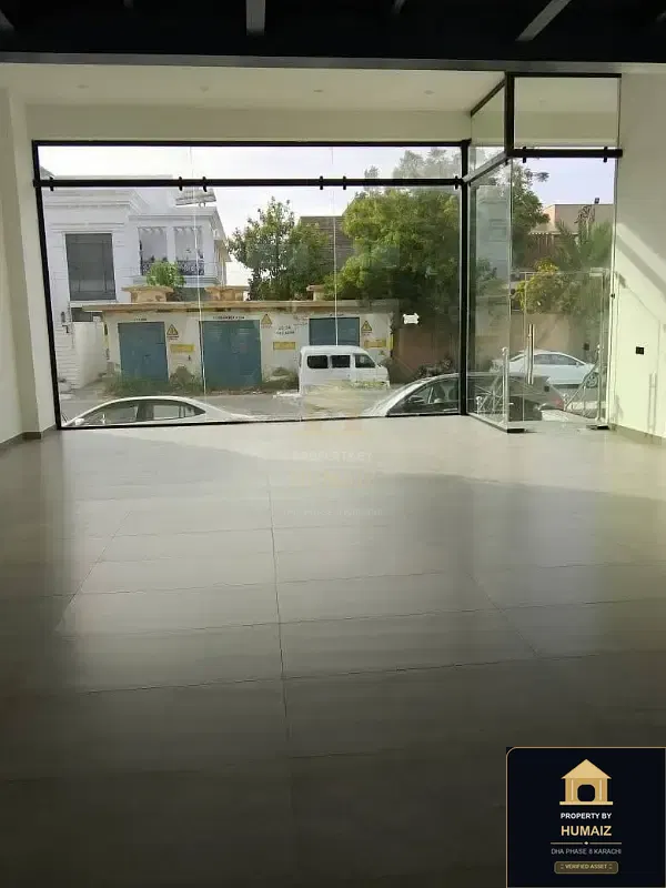 367 Sq. Yd. Commercial Retail Shop (Basement, Unit 1) on Al-Murtaza Commercial For Rent in DHA Phase 8 Karachi — Photograph 2