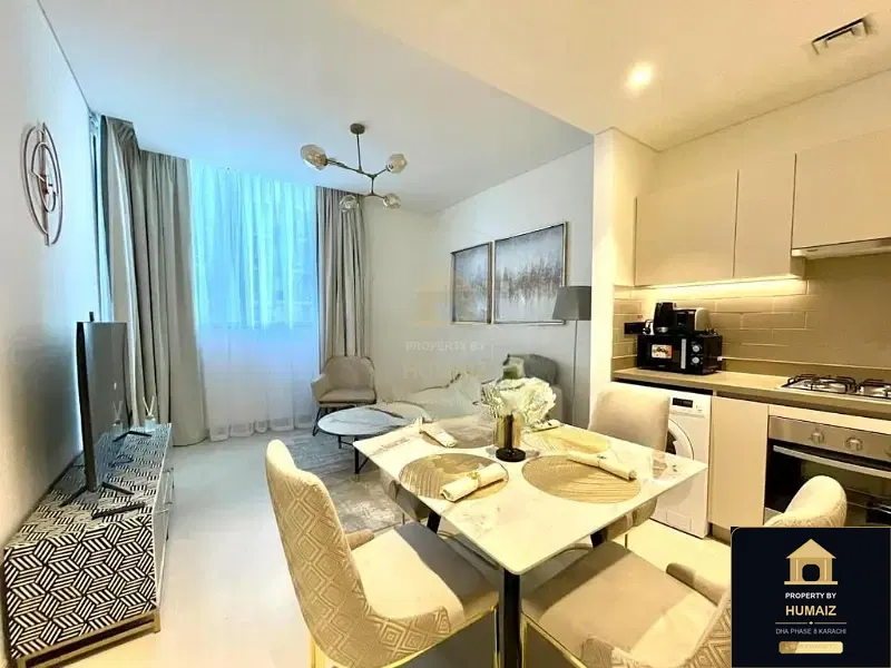 4-Bedroom Luxury Apartment (Private Pool, 4 Bath, Suite 20) at Creek Vistas For Sale in DHA Phase 8 Karachi — Property by Humaiz Architectural Asset