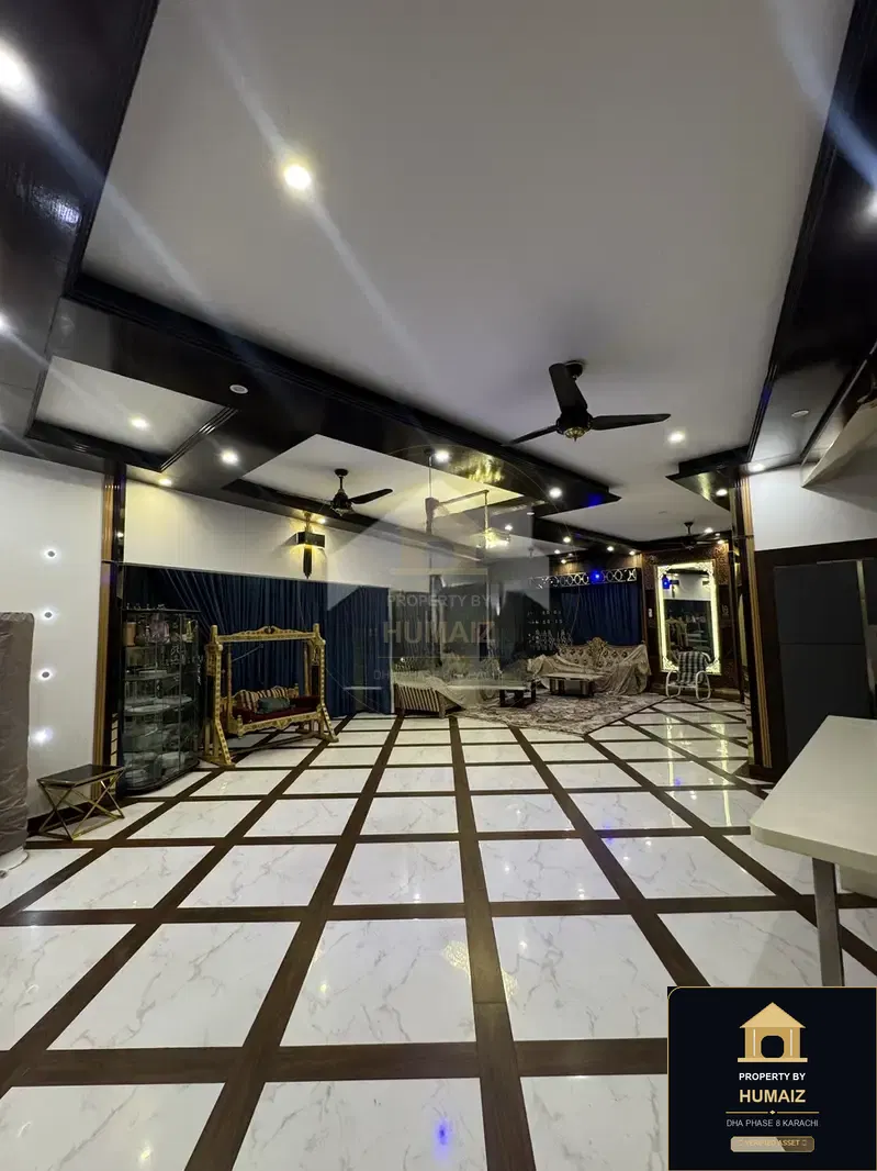 1,000 Sq. Yd. 6-Bedroom Luxury Villa (Private Pool, 6 Bath, Residence 14) in Zone A For Sale in DHA Phase 8 Karachi — Photograph 6