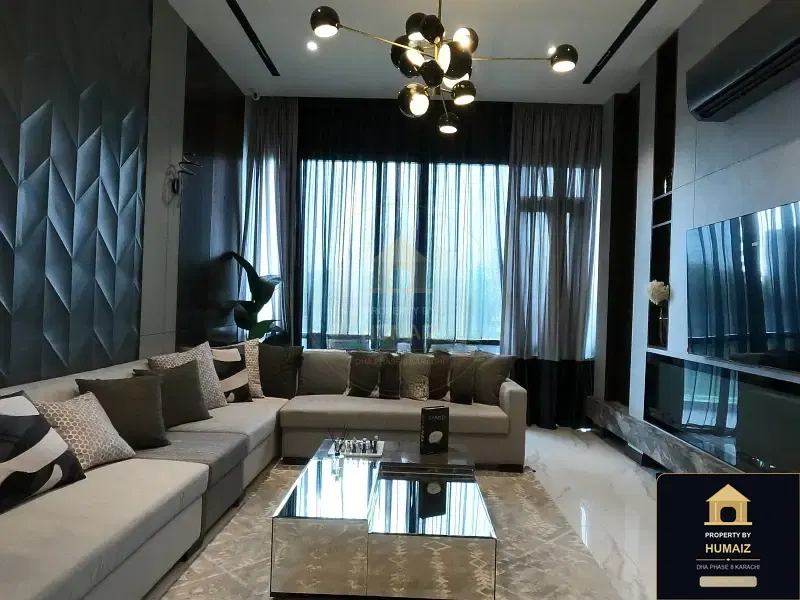 3-Bedroom Luxury Apartment (Sea Facing, 4 Bath, Suite 5) at HMR Waterfront For Sale in DHA Phase 8 Karachi — Photograph 2