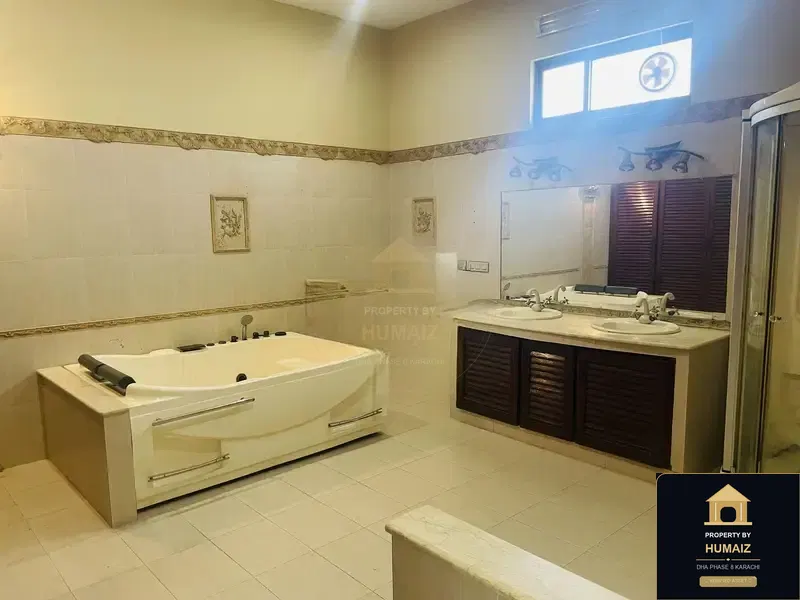 1,000 Sq. Yd. 6-Bedroom Luxury Villa (Boulevard Facing, 6 Bath, Residence 13) in DHA Phase 8 For Rent in DHA Phase 8 Karachi — Photograph 14
