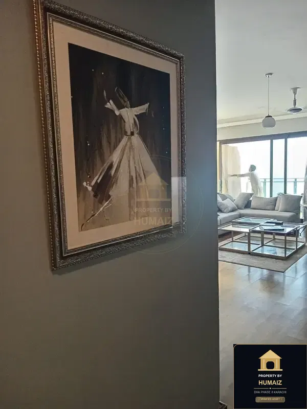 3-Bedroom Luxury Apartment (Sea Facing, 3 Bath, Suite 5) at Coral Towers For Rent in DHA Phase 8 Karachi — Photograph 22