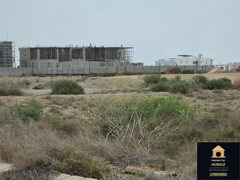 1,000 Sq. Yd. Residential Plot (West Open, Parcel 64) in DHA Phase 8 For Sale in DHA Phase 8 Karachi — Property by Humaiz Architectural Asset