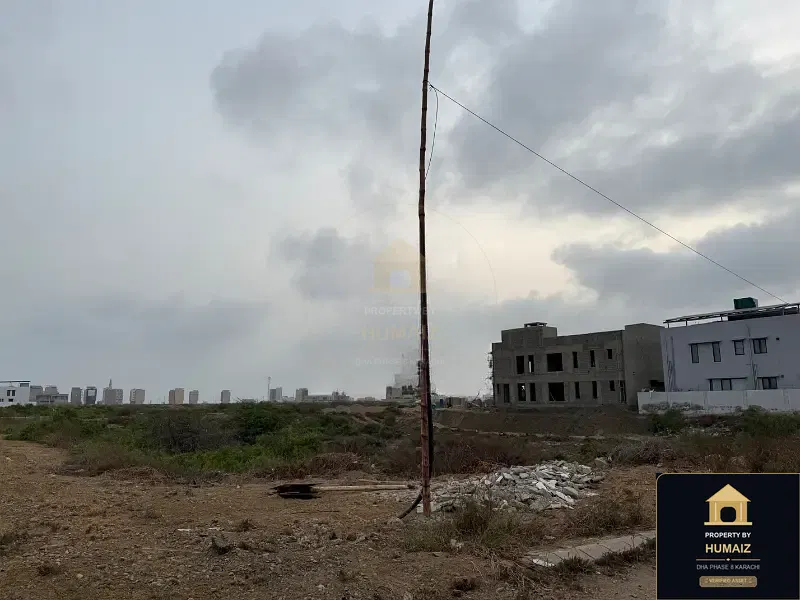 500 Sq. Yd. Residential Plot (Boulevard Facing, Parcel 44) in DHA Phase 8 For Sale in DHA Phase 8 Karachi — Property by Humaiz Architectural Asset