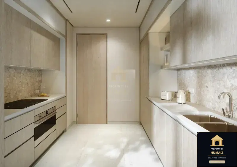 3-Bedroom Luxury Apartment (Private Pool, 3 Bath, Suite 9) at Reef Towers For Sale in DHA Phase 8 Karachi — Photograph 10
