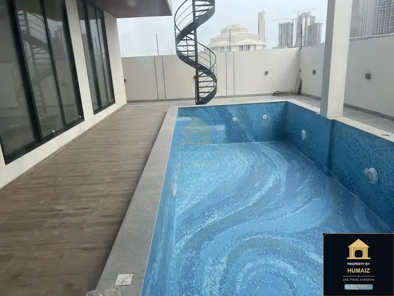 500 Sq. Yd. 5-Bedroom Luxury Villa (Private Pool, 5 Bath, Residence 40) in DHA Phase 8 For Sale in DHA Phase 8 Karachi — Photograph 4