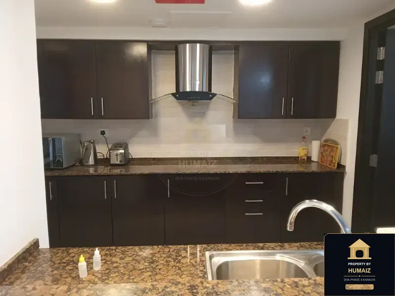 2-Bedroom Luxury Apartment (2 Bath, Suite 7) at Coral Towers For Rent in DHA Phase 8 Karachi — Photograph 3