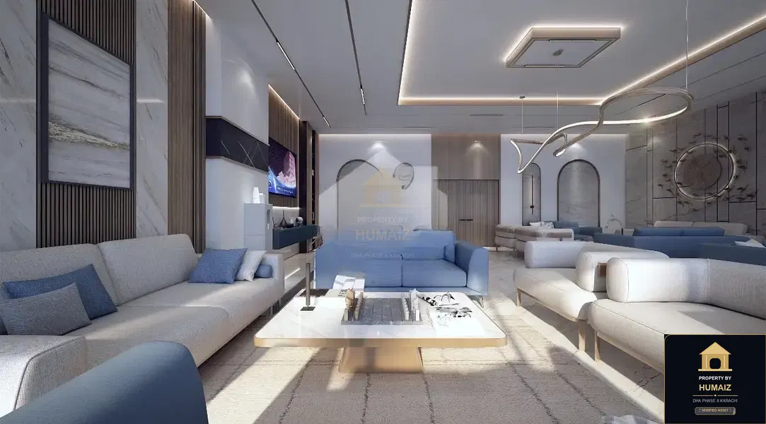 3-Bedroom Luxury Apartment (Corner, 4 Bath, Suite 62) at HMR Waterfront For Sale in DHA Phase 8 Karachi — Photograph 14