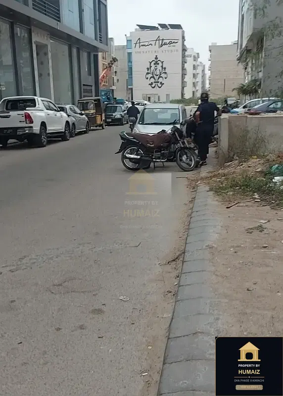 200 Sq. Yd. Commercial Plot (Corner, Parcel 18) on Al-Murtaza Commercial For Sale in DHA Phase 8 Karachi — Photograph 4