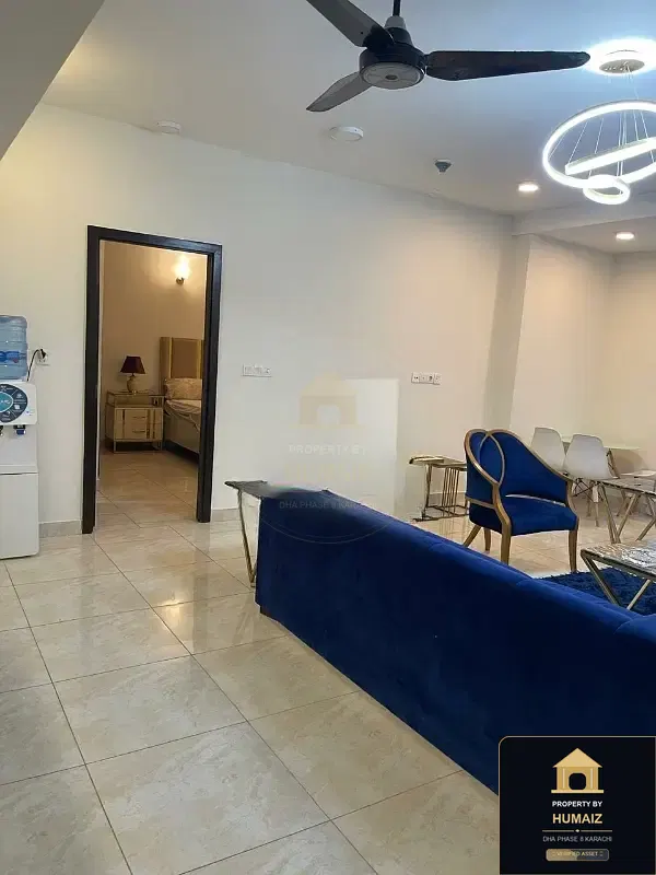 2-Bedroom Luxury Apartment (Sea Facing, 3 Bath, Suite 13) at Pearl Towers For Rent in DHA Phase 8 Karachi — Photograph 5