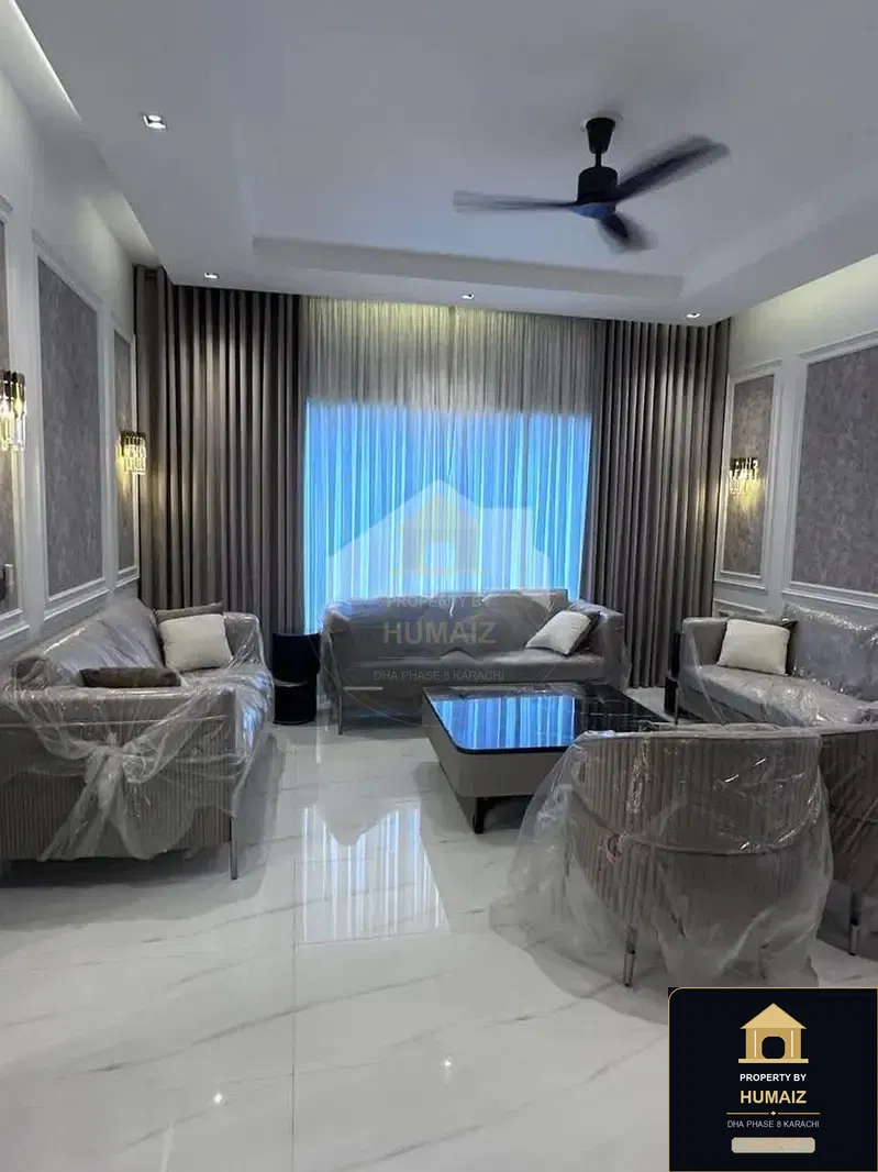500 Sq. Yd. 6-Bedroom Luxury Villa (Basement, 6 Bath, Residence 63) in DHA Phase 8 For Sale in DHA Phase 8 Karachi — Photograph 9