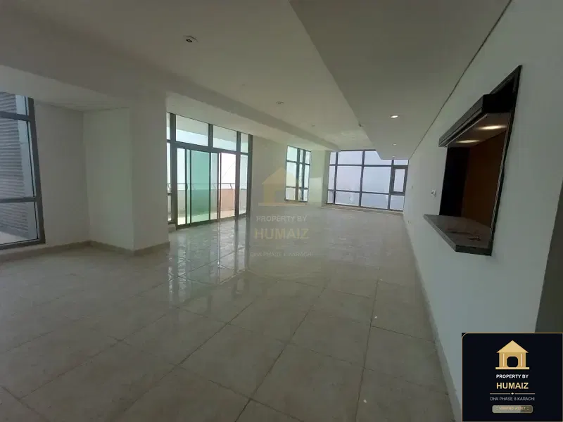 4-Bed Luxury Penthouse (Sea Facing, 5 Bath, Suite 1) at Pearl Towers For Rent in DHA Phase 8 Karachi — Photograph 14