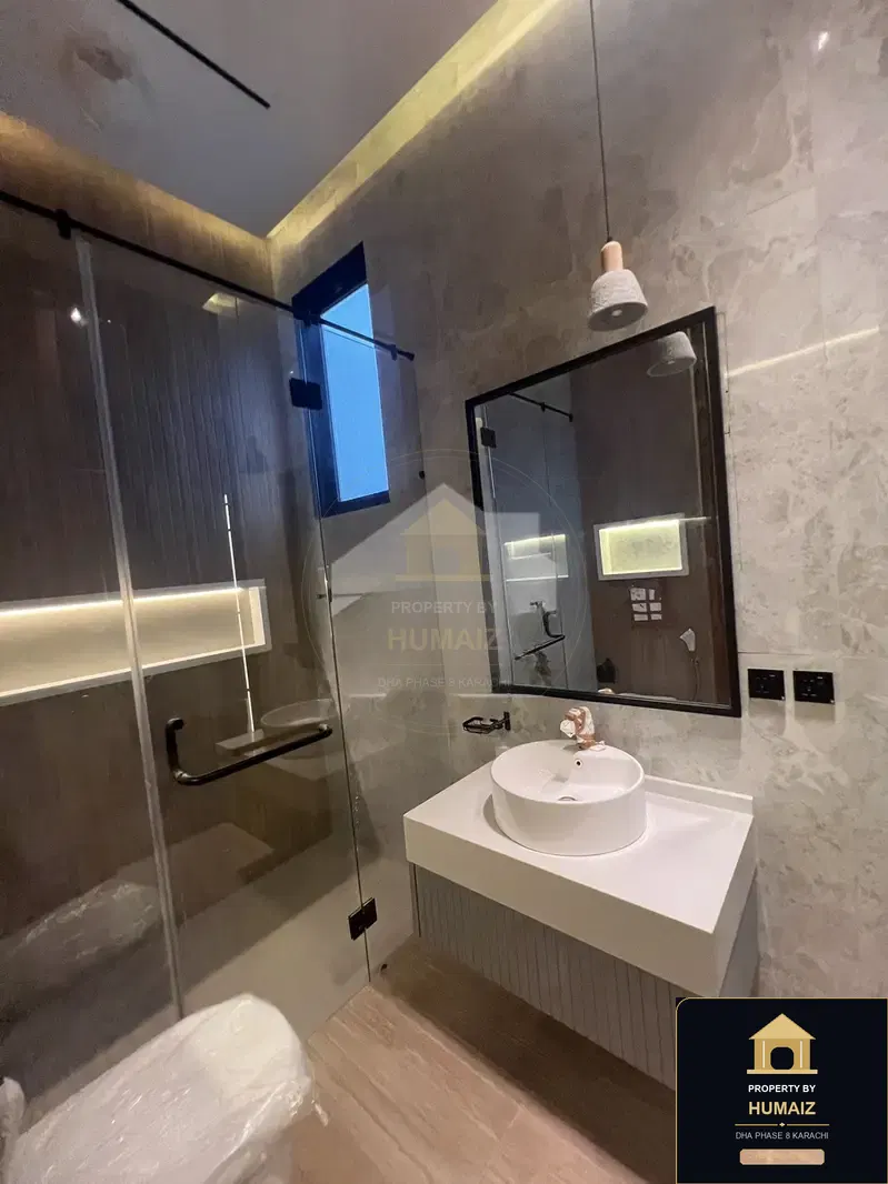 500 Sq. Yd. 6-Bedroom Luxury Villa (Private Pool, 6 Bath, Residence 5) at Creek Vistas For Sale in DHA Phase 8 Karachi — Photograph 21