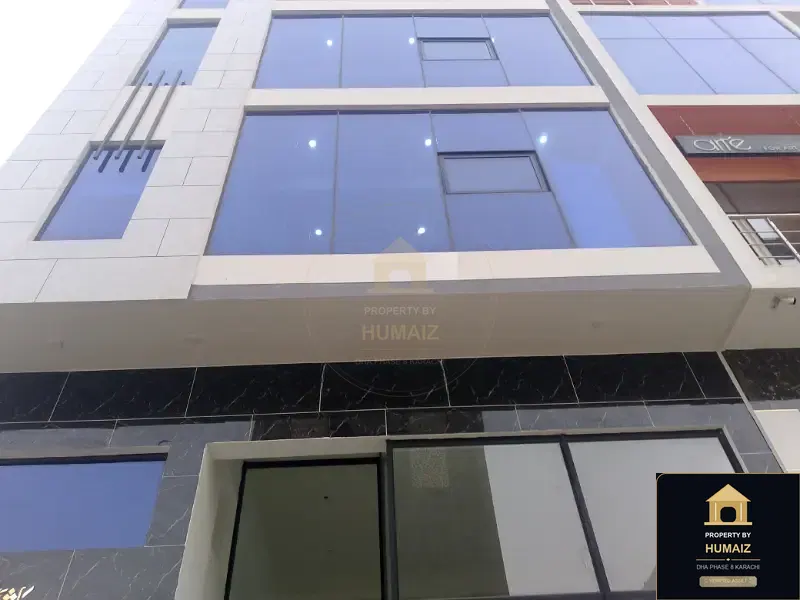 113 Sq. Yd. Corporate Office Space (1 Bath, Unit 7) on Al-Murtaza Commercial For Rent in DHA Phase 8 Karachi — Property by Humaiz Architectural Asset