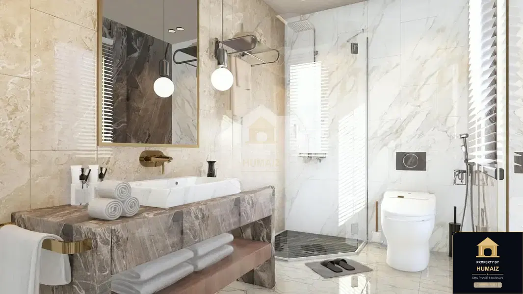 1-Bedroom Luxury Apartment (1 Bath, Suite 101) at HMR Waterfront For Sale in DHA Phase 8 Karachi — Photograph 6