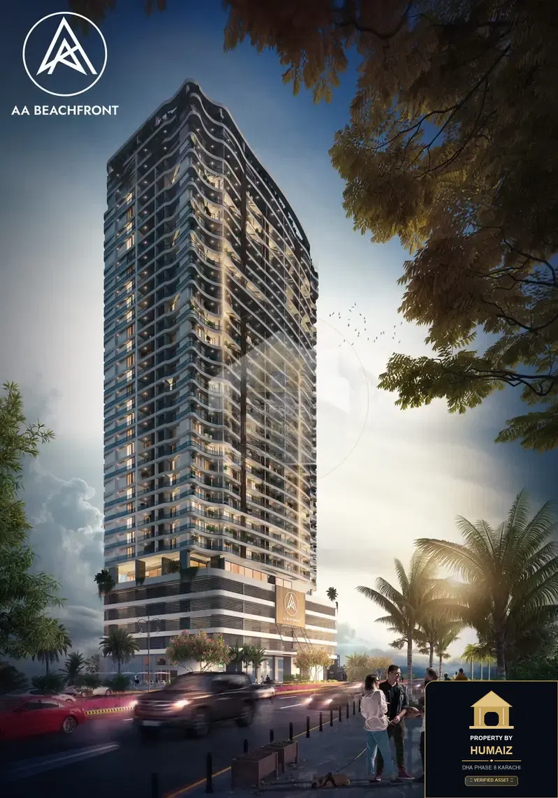 2-Bedroom Luxury Apartment (Sea Facing, 3 Bath, Suite 41) at HMR Waterfront For Sale in DHA Phase 8 Karachi — Property by Humaiz Architectural Asset