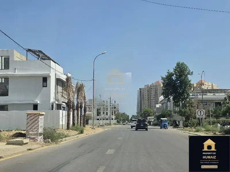 1,000 Sq. Yd. Residential Plot (Parcel 3) in Khayaban-e-Faisal For Sale in DHA Phase 8 Karachi — Property by Humaiz Architectural Asset
