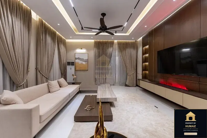 500 Sq. Yd. 5-Bedroom Luxury Villa (Basement, 6 Bath, Residence 62) in DHA Phase 8 For Sale in DHA Phase 8 Karachi — Photograph 8