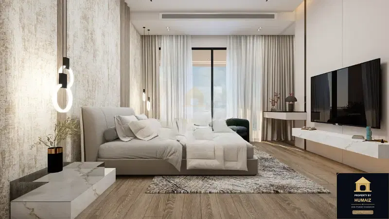 1-Bed Luxury Penthouse (Sea Facing, 2 Bath, Suite 3) at HMR Waterfront For Sale in DHA Phase 8 Karachi — Photograph 3