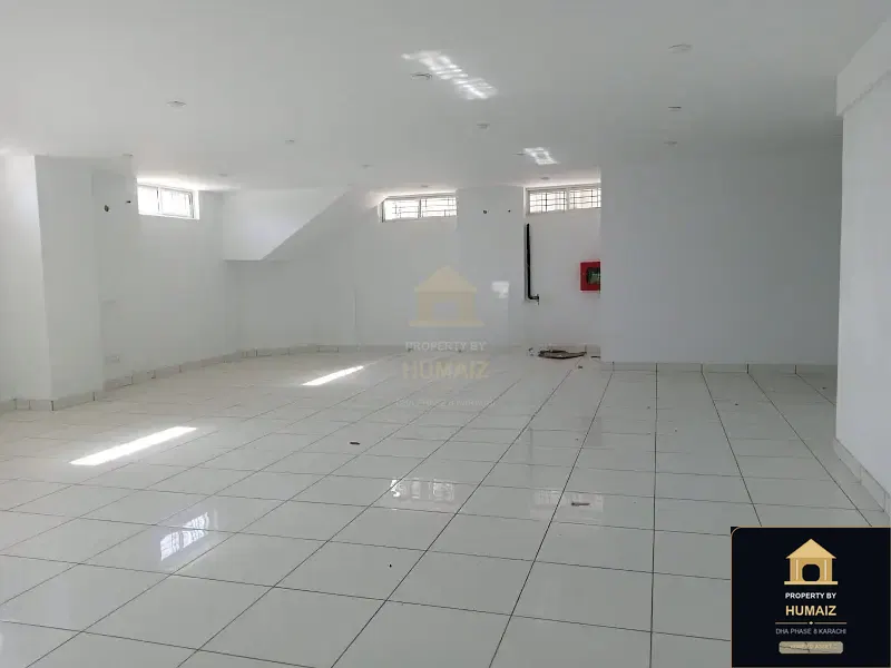 356 Sq. Yd. Commercial Retail Shop (Basement, 1 Bath, Unit 1) on Al-Murtaza Commercial For Rent in DHA Phase 8 Karachi — Photograph 3
