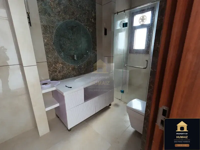 500 Sq. Yd. 5-Bedroom Luxury Villa (Private Pool, 6 Bath, Residence 1) in Zone A For Sale in DHA Phase 8 Karachi — Photograph 24