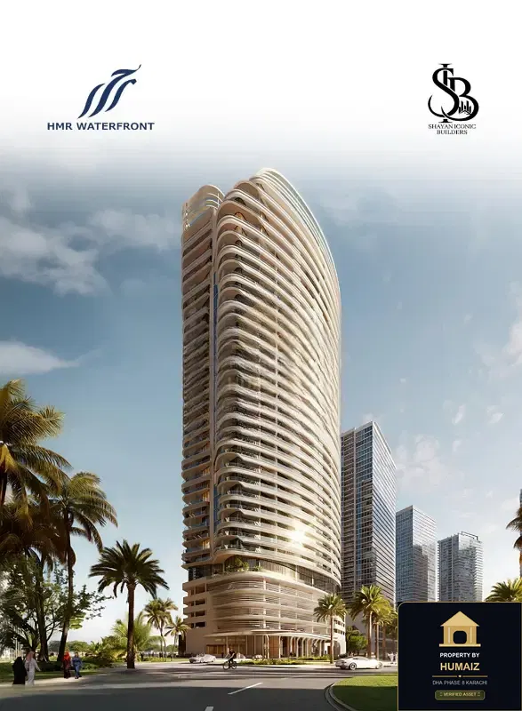 1-Bedroom Luxury Apartment (Sea Facing, 2 Bath, Suite 76) at HMR Waterfront For Sale in DHA Phase 8 Karachi — Photograph 2