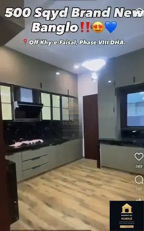 500 Sq. Yd. 6-Bedroom Luxury Villa (Basement, 7 Bath, Residence 66) in DHA Phase 8 For Sale in DHA Phase 8 Karachi — Photograph 11