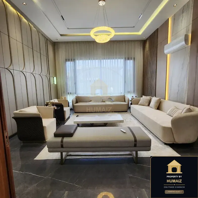 1,000 Sq. Yd. 6-Bedroom Luxury Villa (Private Pool, 6 Bath, Residence 1) in Zone B For Sale in DHA Phase 8 Karachi — Photograph 22