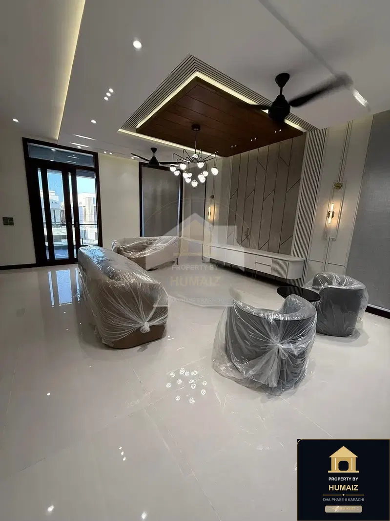 500 Sq. Yd. 6-Bedroom Luxury Villa (Private Pool, 6 Bath, Residence 18) in Zone A For Sale in DHA Phase 8 Karachi — Photograph 6