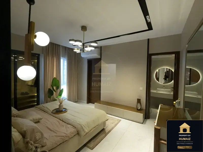 1-Bedroom Luxury Apartment (1 Bath, Suite 86) at HMR Waterfront For Sale in DHA Phase 8 Karachi — Photograph 25